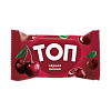 &quot;TOP BLACK CHERRY&quot; Cream ice cream with yoghurt flavour, black cherry filling in a wafer cup 70 g